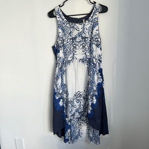 Free People Hi Low Open Lacy Back Boho Dress